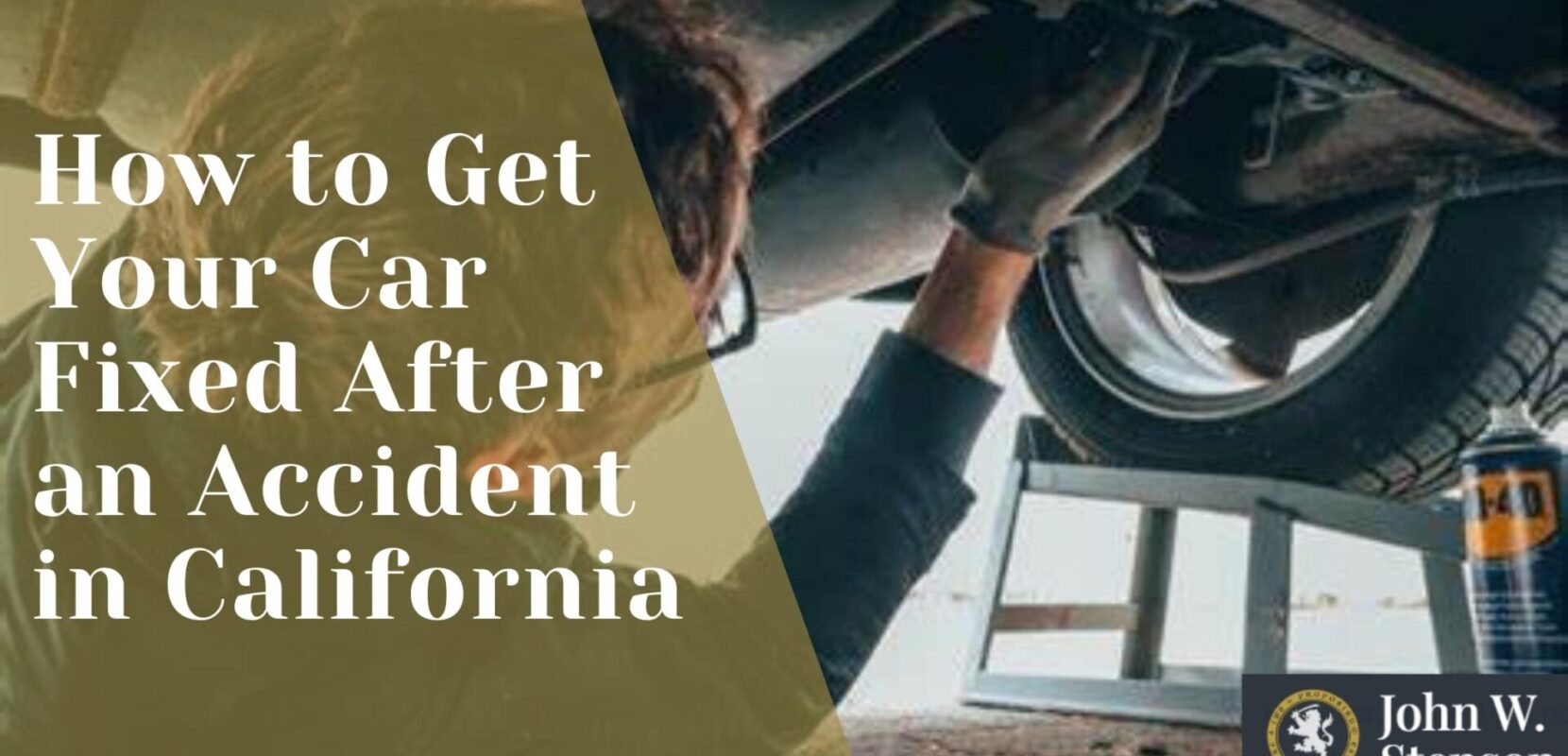 How to Get Your Car Fixed After an Accident in los angeles, California