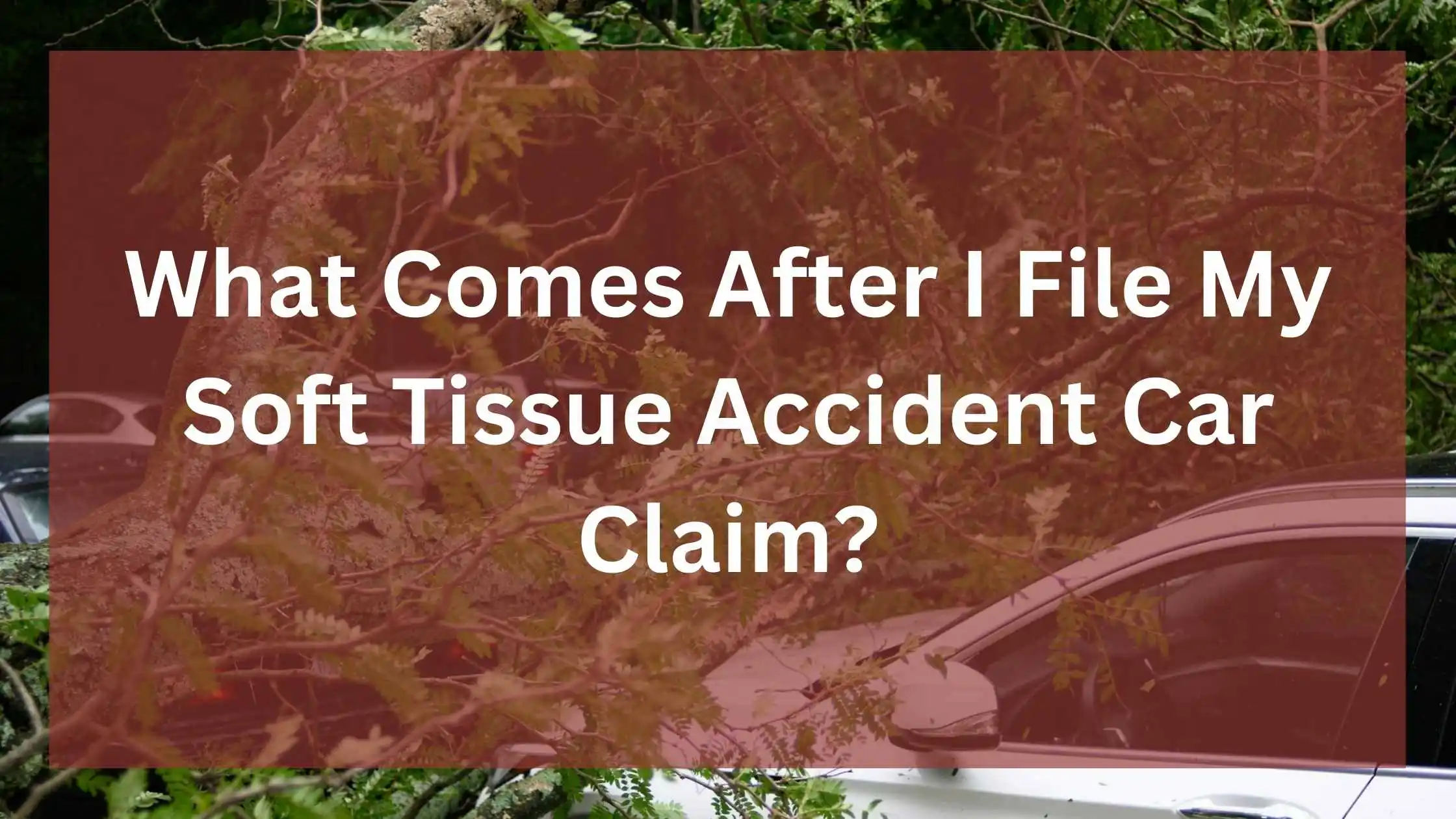 What Comes After I File My Soft Tissue Accident Car Claim