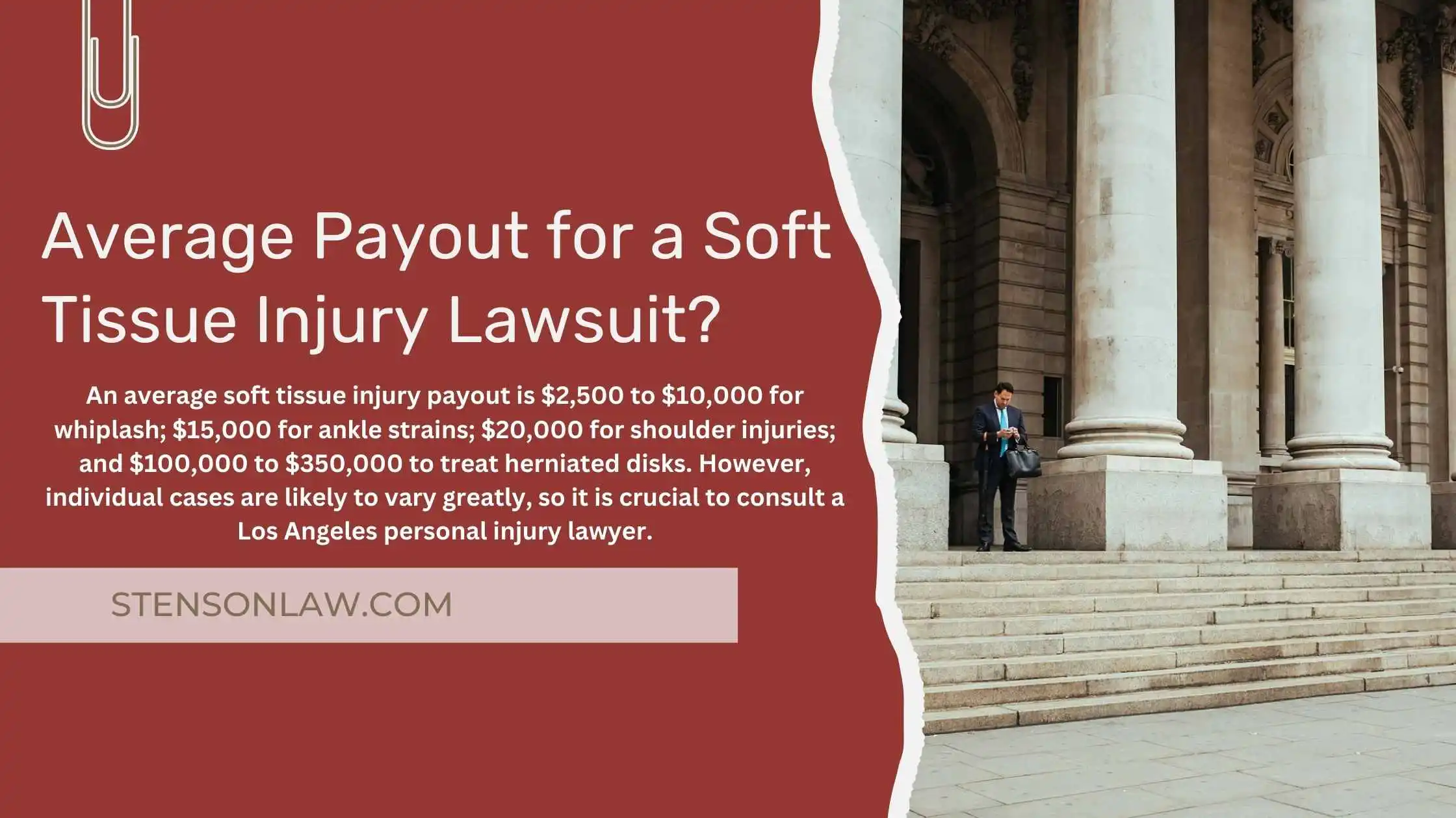 What is the Average Payout for a Soft Tissue Injury Lawsuit